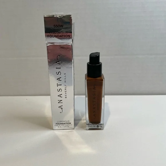 NEW Anastasia Beverly Hills Luminous Foundation 550W 30mL, 1.0 fl.oz. - Picture 2 of 4
